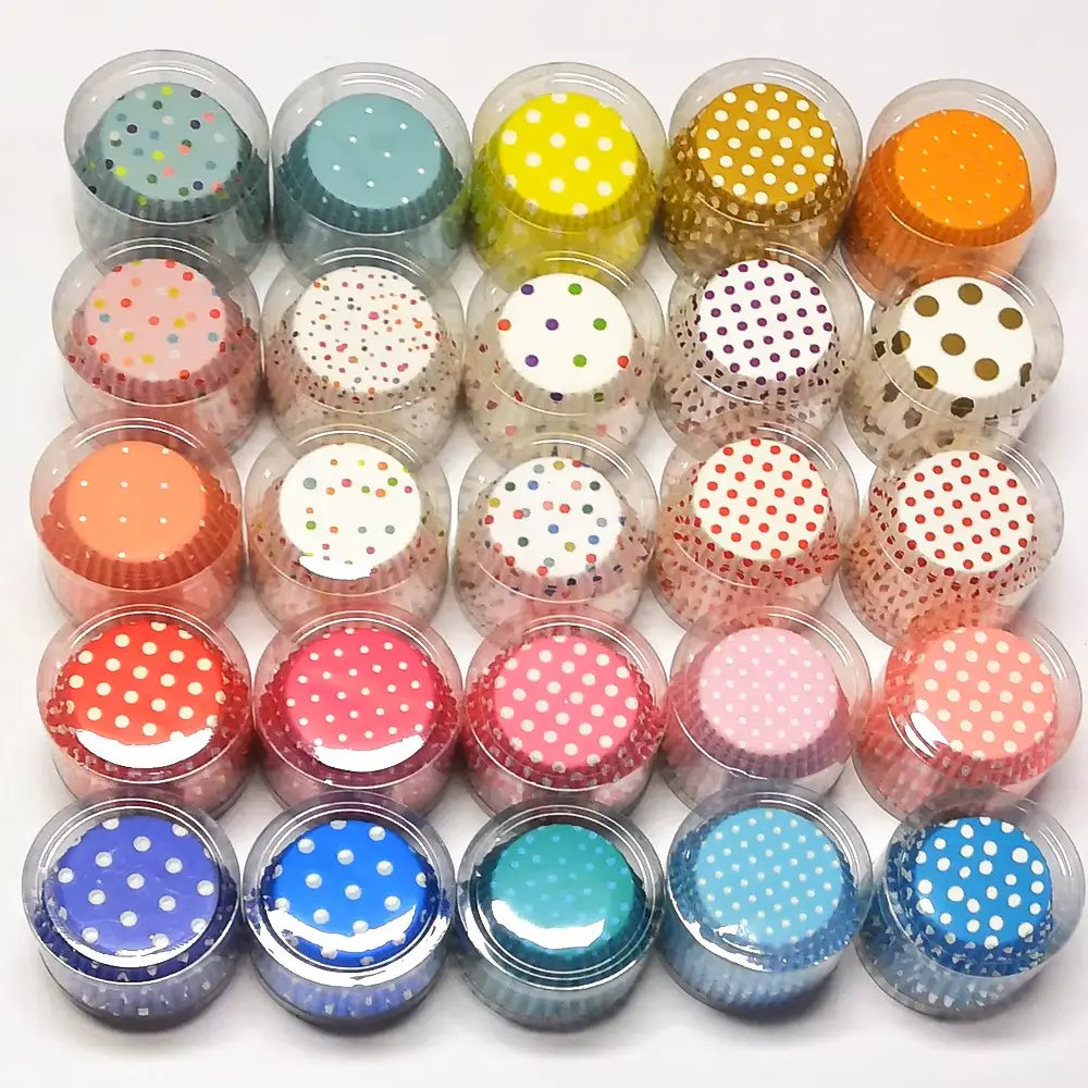 Polka Dot Cupcake Liners (100pcs)