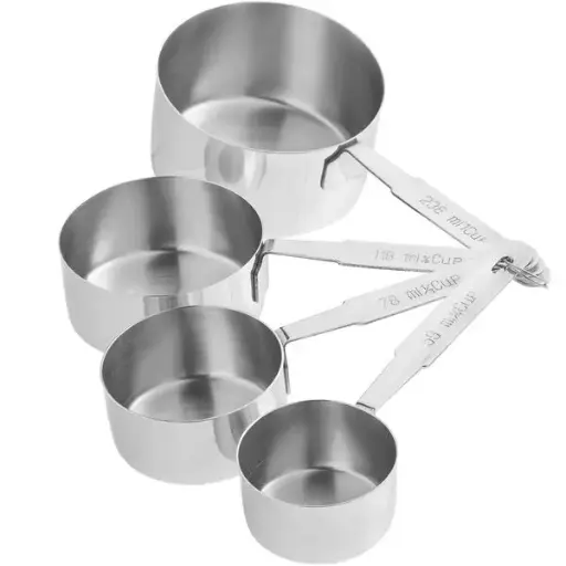Stainless Steel Measuring Cups (Set of 4)