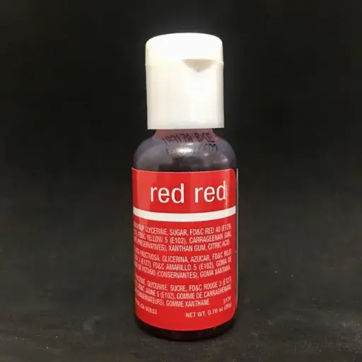 Gel Food Color – Red (20ml)
